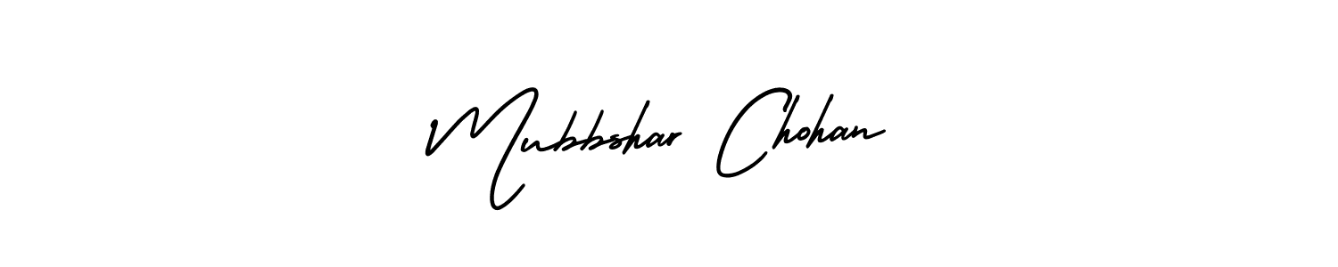 Also we have Mubbshar Chohan name is the best signature style. Create professional handwritten signature collection using AmerikaSignatureDemo-Regular autograph style. Mubbshar Chohan signature style 3 images and pictures png