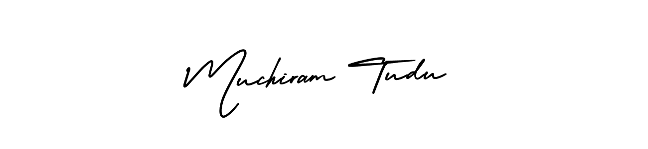 AmerikaSignatureDemo-Regular is a professional signature style that is perfect for those who want to add a touch of class to their signature. It is also a great choice for those who want to make their signature more unique. Get Muchiram Tudu name to fancy signature for free. Muchiram Tudu signature style 3 images and pictures png