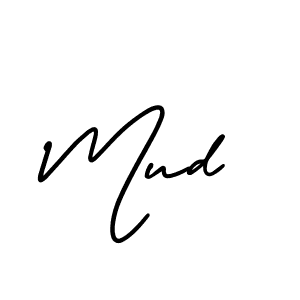 AmerikaSignatureDemo-Regular is a professional signature style that is perfect for those who want to add a touch of class to their signature. It is also a great choice for those who want to make their signature more unique. Get Mud name to fancy signature for free. Mud signature style 3 images and pictures png