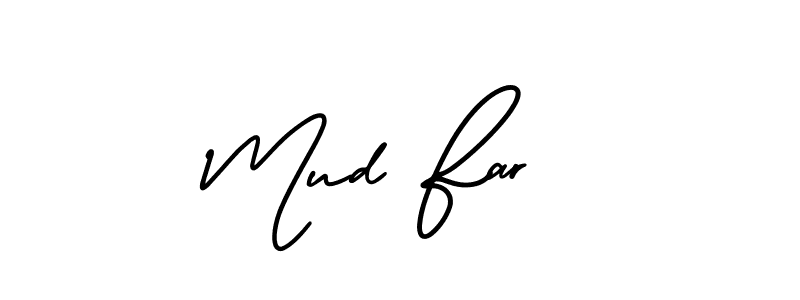 It looks lik you need a new signature style for name Mud Far . Design unique handwritten (AmerikaSignatureDemo-Regular) signature with our free signature maker in just a few clicks. Mud Far  signature style 3 images and pictures png