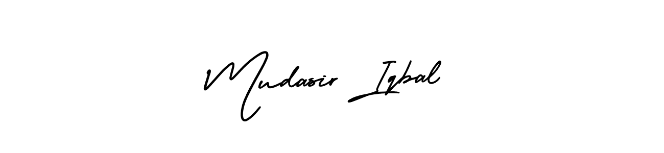 Also we have Mudasir Iqbal name is the best signature style. Create professional handwritten signature collection using AmerikaSignatureDemo-Regular autograph style. Mudasir Iqbal signature style 3 images and pictures png