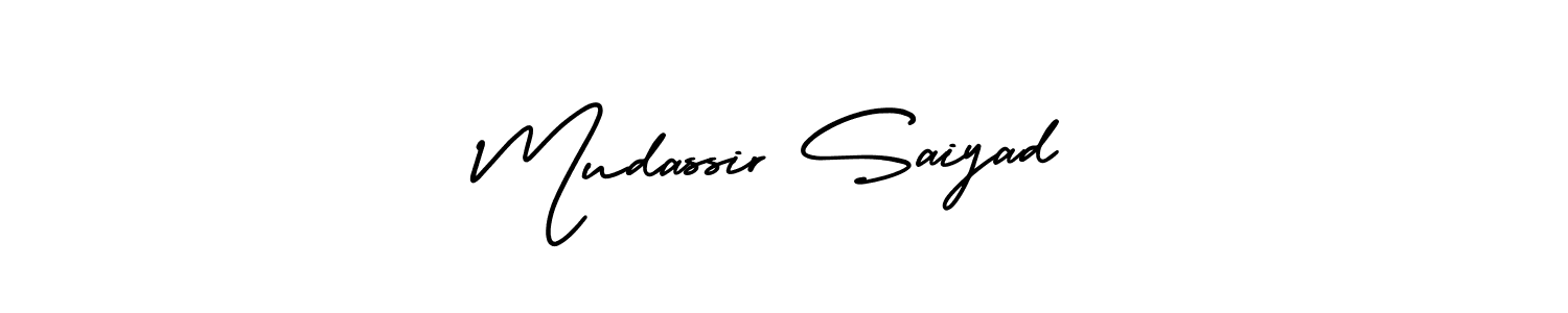 Best and Professional Signature Style for Mudassir Saiyad. AmerikaSignatureDemo-Regular Best Signature Style Collection. Mudassir Saiyad signature style 3 images and pictures png