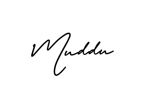 Also You can easily find your signature by using the search form. We will create Muddu name handwritten signature images for you free of cost using AmerikaSignatureDemo-Regular sign style. Muddu signature style 3 images and pictures png