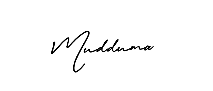 Best and Professional Signature Style for Mudduma. AmerikaSignatureDemo-Regular Best Signature Style Collection. Mudduma signature style 3 images and pictures png