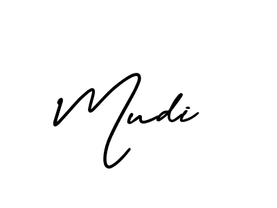 AmerikaSignatureDemo-Regular is a professional signature style that is perfect for those who want to add a touch of class to their signature. It is also a great choice for those who want to make their signature more unique. Get Mudi name to fancy signature for free. Mudi signature style 3 images and pictures png