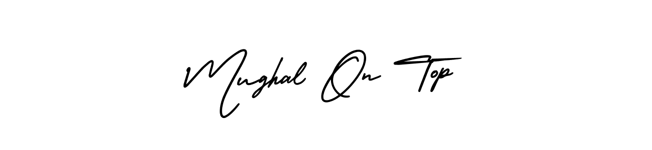 if you are searching for the best signature style for your name Mughal On Top. so please give up your signature search. here we have designed multiple signature styles  using AmerikaSignatureDemo-Regular. Mughal On Top signature style 3 images and pictures png