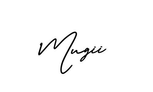 Make a short Mugii signature style. Manage your documents anywhere anytime using AmerikaSignatureDemo-Regular. Create and add eSignatures, submit forms, share and send files easily. Mugii signature style 3 images and pictures png