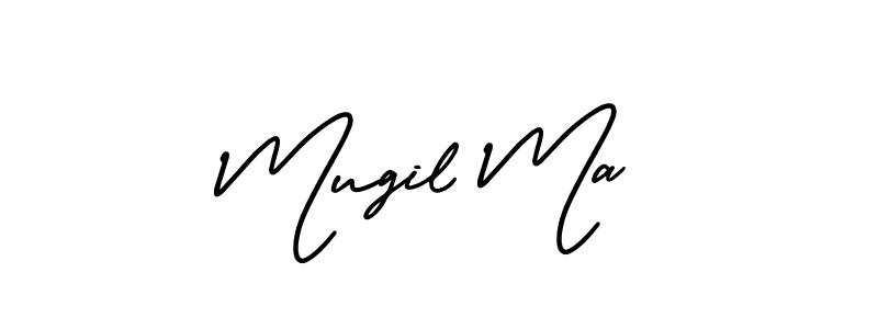 How to Draw Mugil Ma signature style? AmerikaSignatureDemo-Regular is a latest design signature styles for name Mugil Ma. Mugil Ma signature style 3 images and pictures png