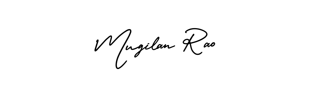 Make a short Mugilan Rao signature style. Manage your documents anywhere anytime using AmerikaSignatureDemo-Regular. Create and add eSignatures, submit forms, share and send files easily. Mugilan Rao signature style 3 images and pictures png