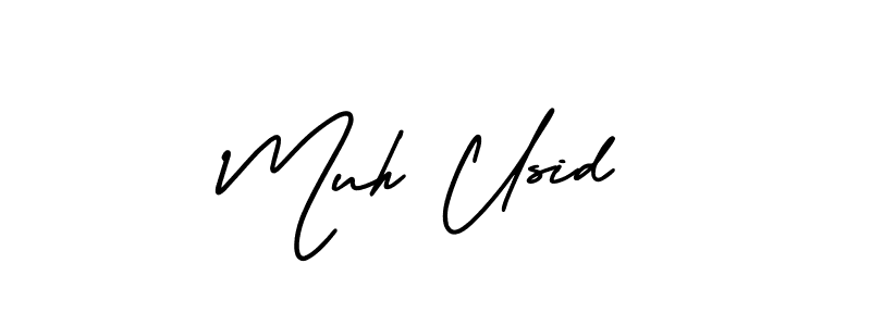 Once you've used our free online signature maker to create your best signature AmerikaSignatureDemo-Regular style, it's time to enjoy all of the benefits that Muh Usid name signing documents. Muh Usid signature style 3 images and pictures png