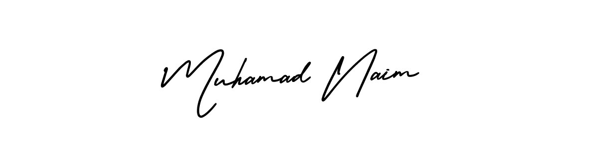 AmerikaSignatureDemo-Regular is a professional signature style that is perfect for those who want to add a touch of class to their signature. It is also a great choice for those who want to make their signature more unique. Get Muhamad Naim name to fancy signature for free. Muhamad Naim signature style 3 images and pictures png