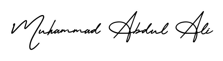 Upgrade your professional image with Muhammad Abdul Ali signature created with AmerikaSignatureDemo-Regular font. Fast, free, and watermark-free download. Muhammad Abdul Ali signature style 3 images and pictures png