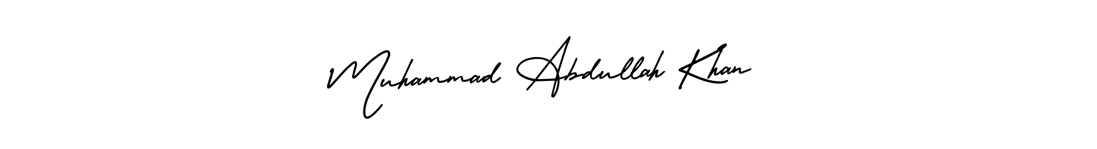 Create a beautiful signature design for name Muhammad Abdullah Khan. With this signature (AmerikaSignatureDemo-Regular) fonts, you can make a handwritten signature for free. Muhammad Abdullah Khan signature style 3 images and pictures png