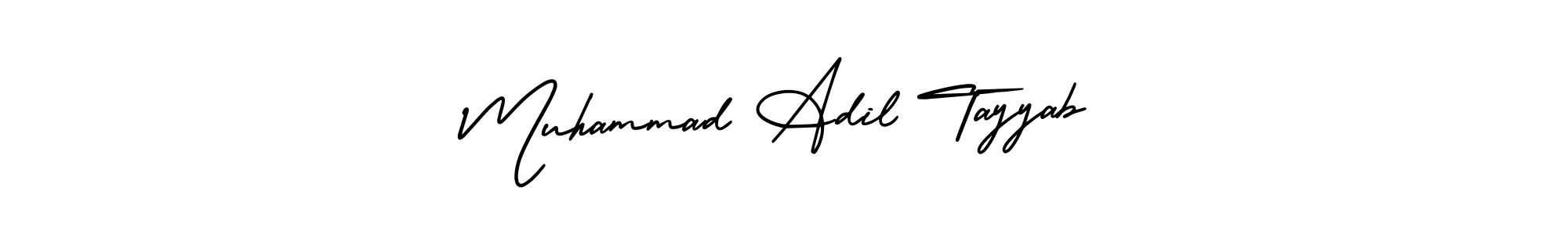 if you are searching for the best signature style for your name Muhammad Adil Tayyab. so please give up your signature search. here we have designed multiple signature styles  using AmerikaSignatureDemo-Regular. Muhammad Adil Tayyab signature style 3 images and pictures png