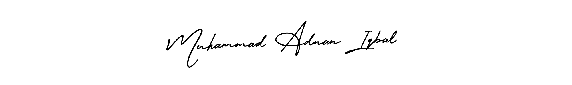 You can use this online signature creator to create a handwritten signature for the name Muhammad Adnan Iqbal. This is the best online autograph maker. Muhammad Adnan Iqbal signature style 3 images and pictures png