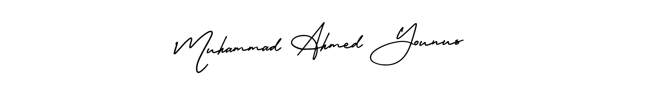Make a beautiful signature design for name Muhammad Ahmed Younus. Use this online signature maker to create a handwritten signature for free. Muhammad Ahmed Younus signature style 3 images and pictures png