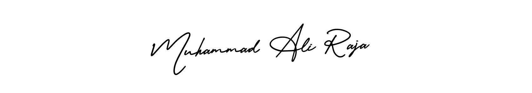 if you are searching for the best signature style for your name Muhammad Ali Raja. so please give up your signature search. here we have designed multiple signature styles  using AmerikaSignatureDemo-Regular. Muhammad Ali Raja signature style 3 images and pictures png