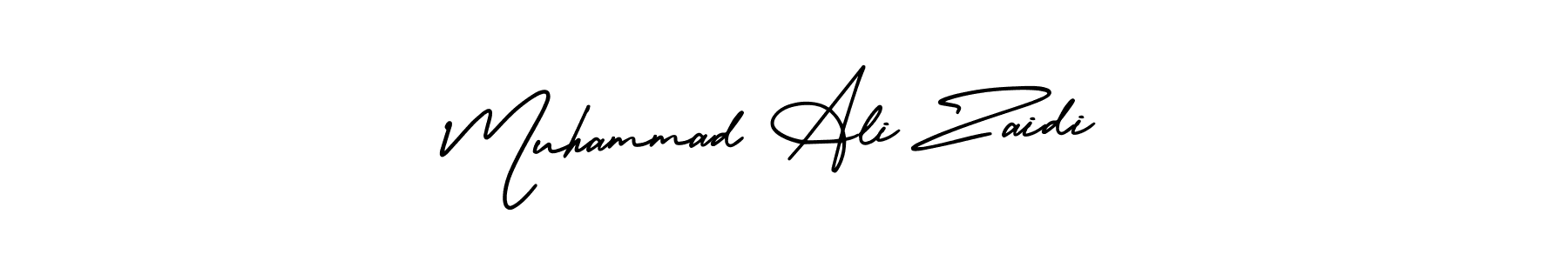 Make a short Muhammad Ali Zaidi signature style. Manage your documents anywhere anytime using AmerikaSignatureDemo-Regular. Create and add eSignatures, submit forms, share and send files easily. Muhammad Ali Zaidi signature style 3 images and pictures png