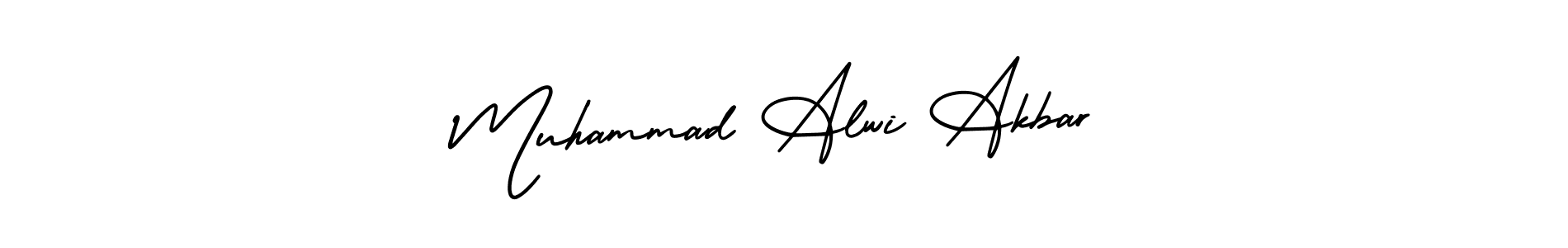 You should practise on your own different ways (AmerikaSignatureDemo-Regular) to write your name (Muhammad Alwi Akbar) in signature. don't let someone else do it for you. Muhammad Alwi Akbar signature style 3 images and pictures png