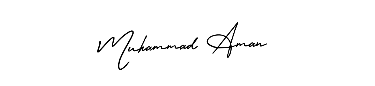 Similarly AmerikaSignatureDemo-Regular is the best handwritten signature design. Signature creator online .You can use it as an online autograph creator for name Muhammad Aman. Muhammad Aman signature style 3 images and pictures png