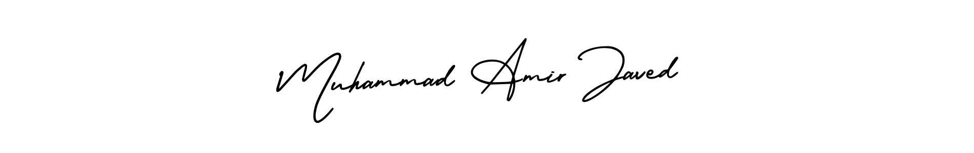 See photos of Muhammad Amir Javed official signature by Spectra . Check more albums & portfolios. Read reviews & check more about AmerikaSignatureDemo-Regular font. Muhammad Amir Javed signature style 3 images and pictures png