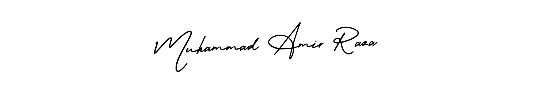 if you are searching for the best signature style for your name Muhammad Amir Raza. so please give up your signature search. here we have designed multiple signature styles  using AmerikaSignatureDemo-Regular. Muhammad Amir Raza signature style 3 images and pictures png