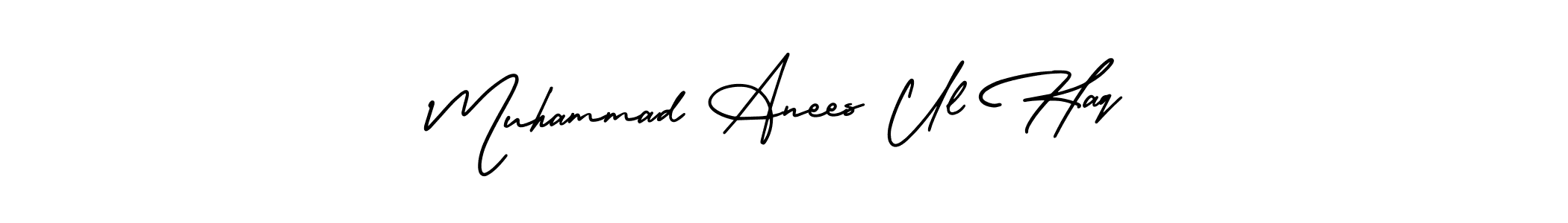 Create a beautiful signature design for name Muhammad Anees Ul Haq. With this signature (AmerikaSignatureDemo-Regular) fonts, you can make a handwritten signature for free. Muhammad Anees Ul Haq signature style 3 images and pictures png