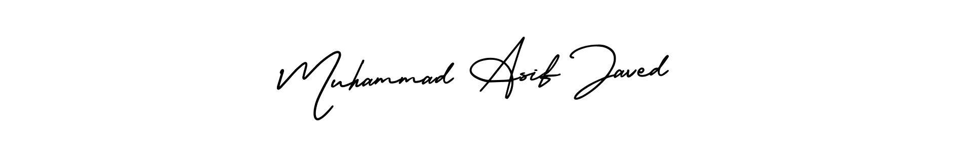 Use a signature maker to create a handwritten signature online. With this signature software, you can design (AmerikaSignatureDemo-Regular) your own signature for name Muhammad Asif Javed. Muhammad Asif Javed signature style 3 images and pictures png