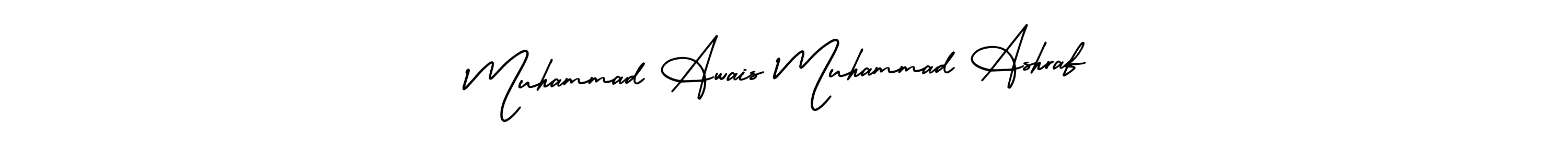 Also we have Muhammad Awais Muhammad Ashraf name is the best signature style. Create professional handwritten signature collection using AmerikaSignatureDemo-Regular autograph style. Muhammad Awais Muhammad Ashraf signature style 3 images and pictures png