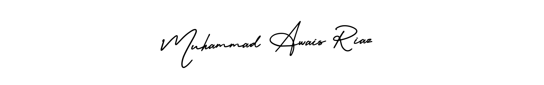 AmerikaSignatureDemo-Regular is a professional signature style that is perfect for those who want to add a touch of class to their signature. It is also a great choice for those who want to make their signature more unique. Get Muhammad Awais Riaz name to fancy signature for free. Muhammad Awais Riaz signature style 3 images and pictures png