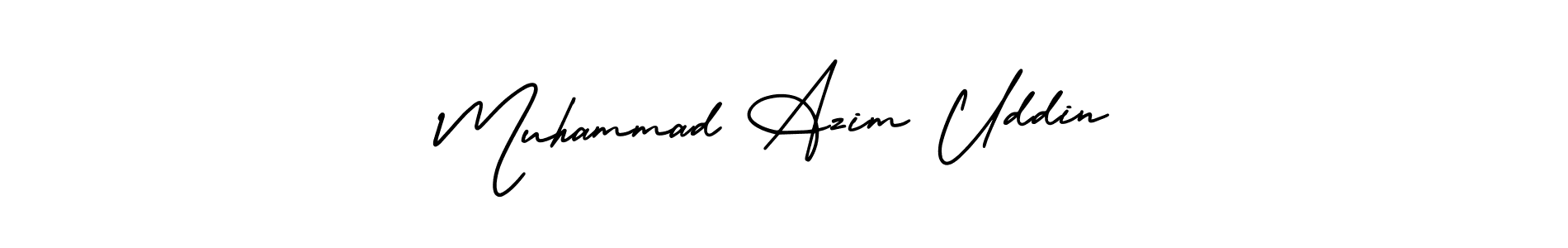 How to Draw Muhammad Azim Uddin signature style? AmerikaSignatureDemo-Regular is a latest design signature styles for name Muhammad Azim Uddin. Muhammad Azim Uddin signature style 3 images and pictures png