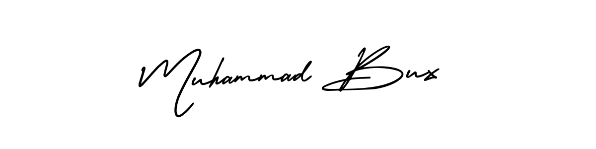 Make a beautiful signature design for name Muhammad Bux. With this signature (AmerikaSignatureDemo-Regular) style, you can create a handwritten signature for free. Muhammad Bux signature style 3 images and pictures png