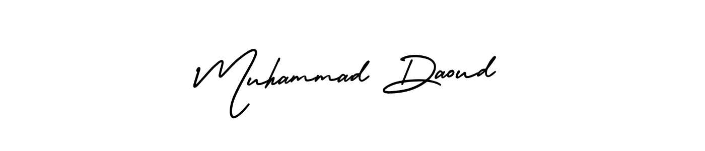 Muhammad Daoud stylish signature style. Best Handwritten Sign (AmerikaSignatureDemo-Regular) for my name. Handwritten Signature Collection Ideas for my name Muhammad Daoud. Muhammad Daoud signature style 3 images and pictures png