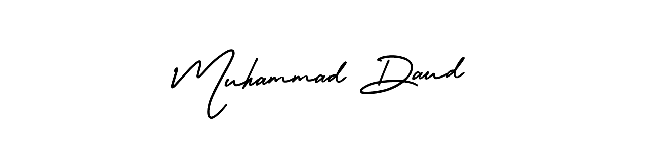 Create a beautiful signature design for name Muhammad Daud. With this signature (AmerikaSignatureDemo-Regular) fonts, you can make a handwritten signature for free. Muhammad Daud signature style 3 images and pictures png