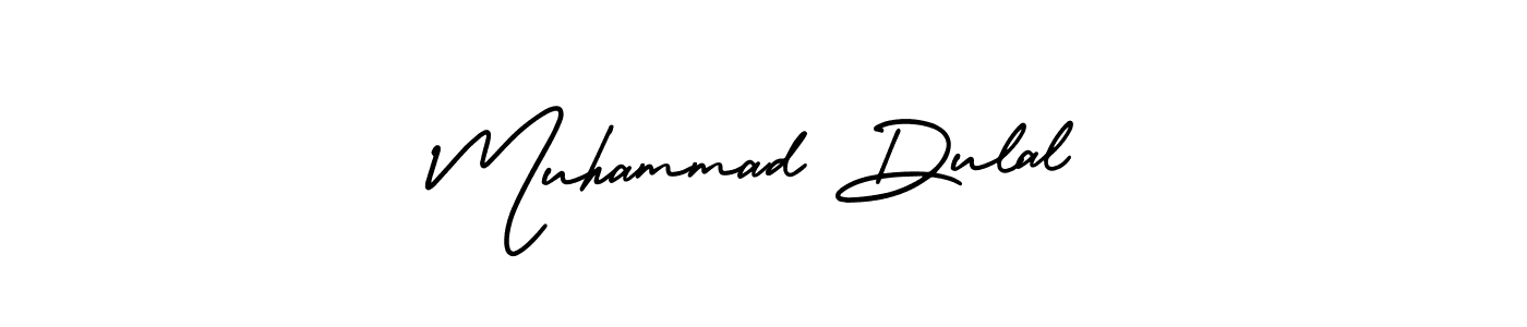 Also You can easily find your signature by using the search form. We will create Muhammad Dulal name handwritten signature images for you free of cost using AmerikaSignatureDemo-Regular sign style. Muhammad Dulal signature style 3 images and pictures png