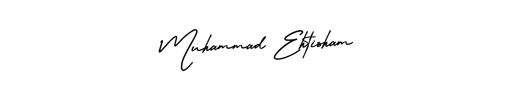 Muhammad Ehtisham stylish signature style. Best Handwritten Sign (AmerikaSignatureDemo-Regular) for my name. Handwritten Signature Collection Ideas for my name Muhammad Ehtisham. Muhammad Ehtisham signature style 3 images and pictures png