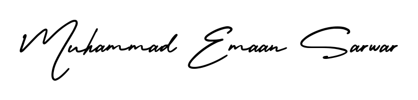 Looking for the ultimate eSignature for Muhammad Emaan Sarwar? Explore AmerikaSignatureDemo-Regular font collection and download transparent PNGs in seconds. Muhammad Emaan Sarwar signature style 3 images and pictures png