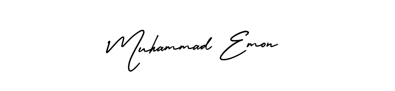 if you are searching for the best signature style for your name Muhammad Emon. so please give up your signature search. here we have designed multiple signature styles  using AmerikaSignatureDemo-Regular. Muhammad Emon signature style 3 images and pictures png