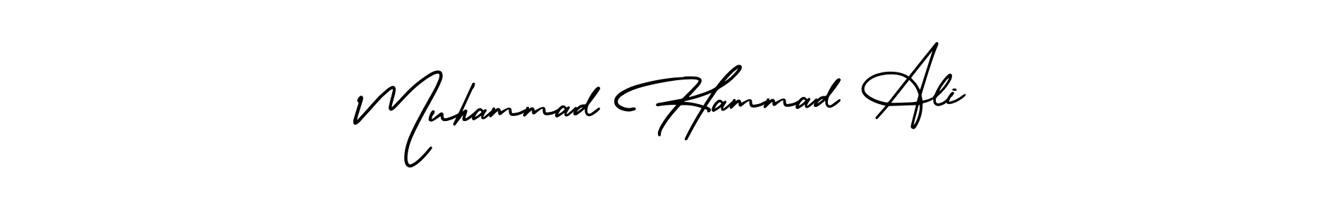 AmerikaSignatureDemo-Regular is a professional signature style that is perfect for those who want to add a touch of class to their signature. It is also a great choice for those who want to make their signature more unique. Get Muhammad Hammad Ali name to fancy signature for free. Muhammad Hammad Ali signature style 3 images and pictures png