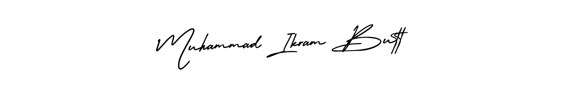 Use a signature maker to create a handwritten signature online. With this signature software, you can design (AmerikaSignatureDemo-Regular) your own signature for name Muhammad Ikram Butt. Muhammad Ikram Butt signature style 3 images and pictures png