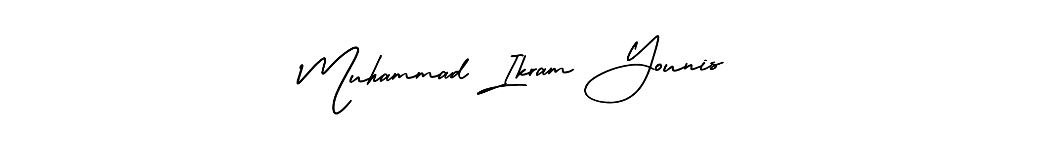 How to Draw Muhammad Ikram Younis signature style? AmerikaSignatureDemo-Regular is a latest design signature styles for name Muhammad Ikram Younis. Muhammad Ikram Younis signature style 3 images and pictures png