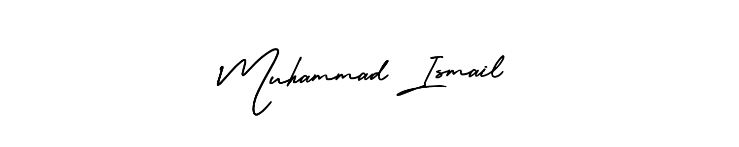 Muhammad Ismail stylish signature style. Best Handwritten Sign (AmerikaSignatureDemo-Regular) for my name. Handwritten Signature Collection Ideas for my name Muhammad Ismail. Muhammad Ismail signature style 3 images and pictures png