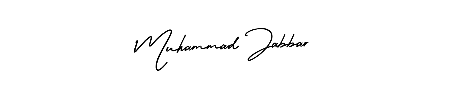 Use a signature maker to create a handwritten signature online. With this signature software, you can design (AmerikaSignatureDemo-Regular) your own signature for name Muhammad Jabbar. Muhammad Jabbar signature style 3 images and pictures png