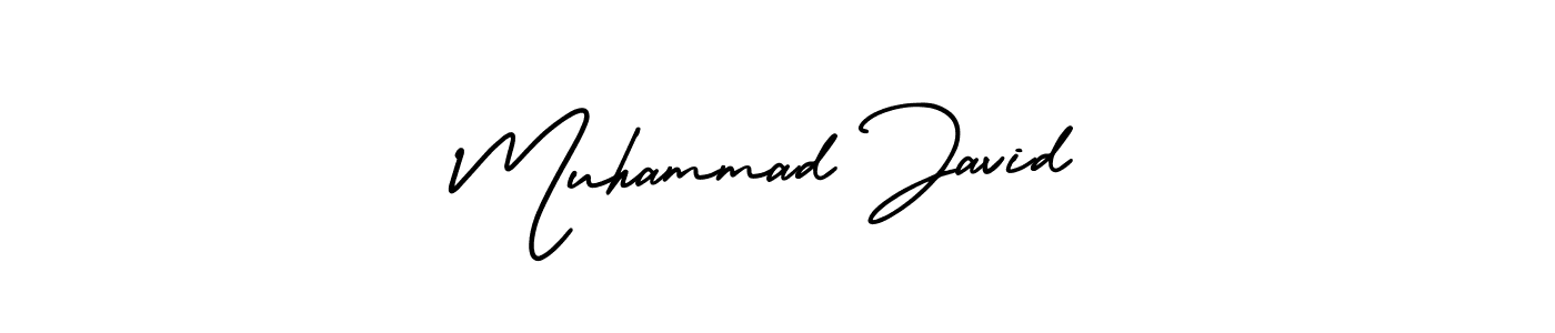 Muhammad Javid stylish signature style. Best Handwritten Sign (AmerikaSignatureDemo-Regular) for my name. Handwritten Signature Collection Ideas for my name Muhammad Javid. Muhammad Javid signature style 3 images and pictures png
