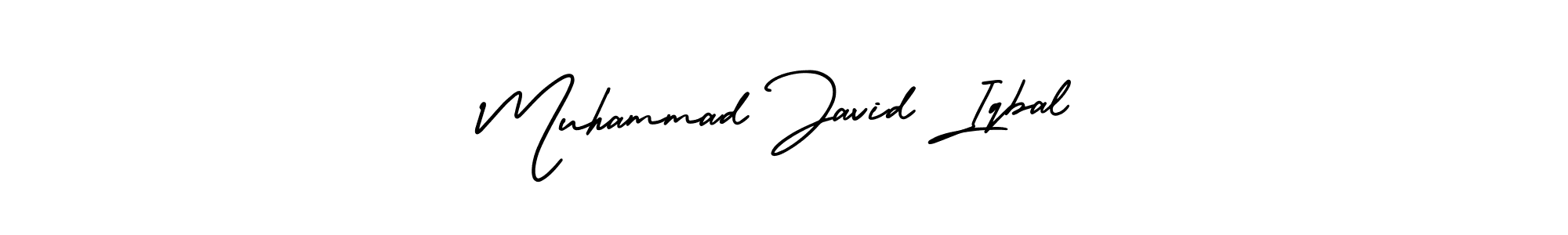 Make a short Muhammad Javid Iqbal signature style. Manage your documents anywhere anytime using AmerikaSignatureDemo-Regular. Create and add eSignatures, submit forms, share and send files easily. Muhammad Javid Iqbal signature style 3 images and pictures png