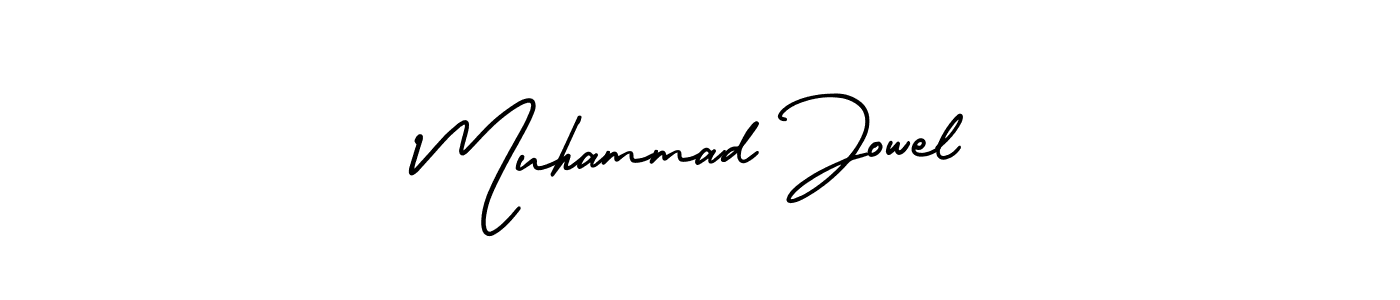 Also we have Muhammad Jowel name is the best signature style. Create professional handwritten signature collection using AmerikaSignatureDemo-Regular autograph style. Muhammad Jowel signature style 3 images and pictures png