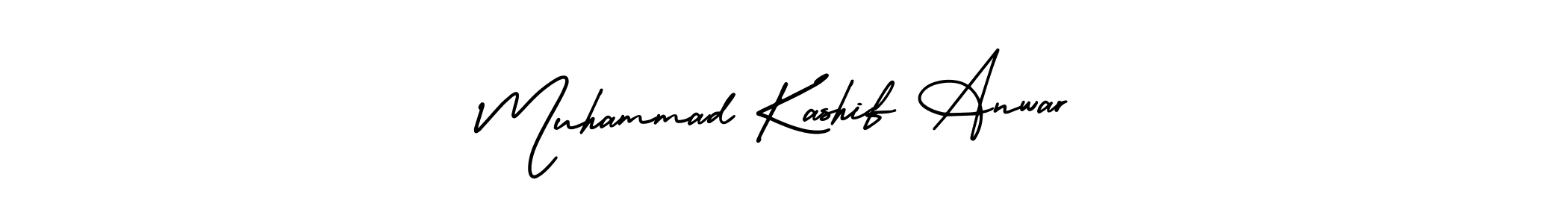 Use a signature maker to create a handwritten signature online. With this signature software, you can design (AmerikaSignatureDemo-Regular) your own signature for name Muhammad Kashif Anwar. Muhammad Kashif Anwar signature style 3 images and pictures png