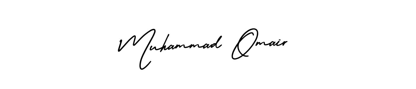 Design your own signature with our free online signature maker. With this signature software, you can create a handwritten (AmerikaSignatureDemo-Regular) signature for name Muhammad Omair. Muhammad Omair signature style 3 images and pictures png