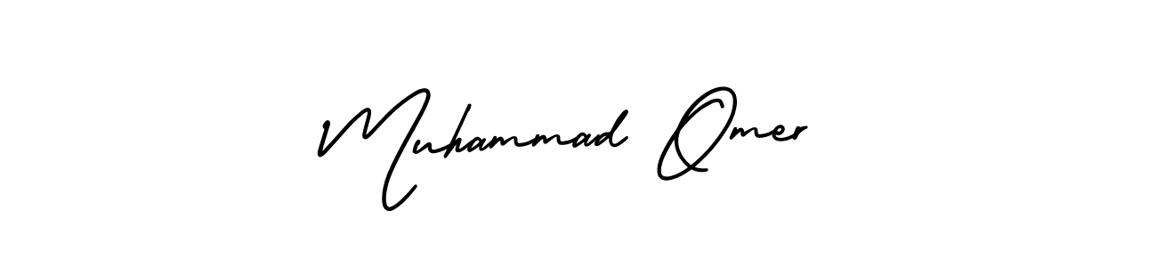 Muhammad Omer stylish signature style. Best Handwritten Sign (AmerikaSignatureDemo-Regular) for my name. Handwritten Signature Collection Ideas for my name Muhammad Omer. Muhammad Omer signature style 3 images and pictures png