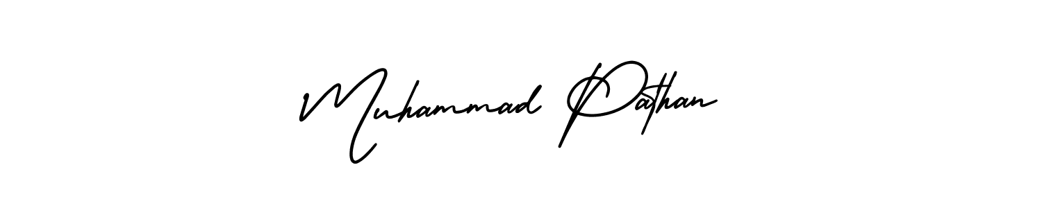 Similarly AmerikaSignatureDemo-Regular is the best handwritten signature design. Signature creator online .You can use it as an online autograph creator for name Muhammad Pathan. Muhammad Pathan signature style 3 images and pictures png